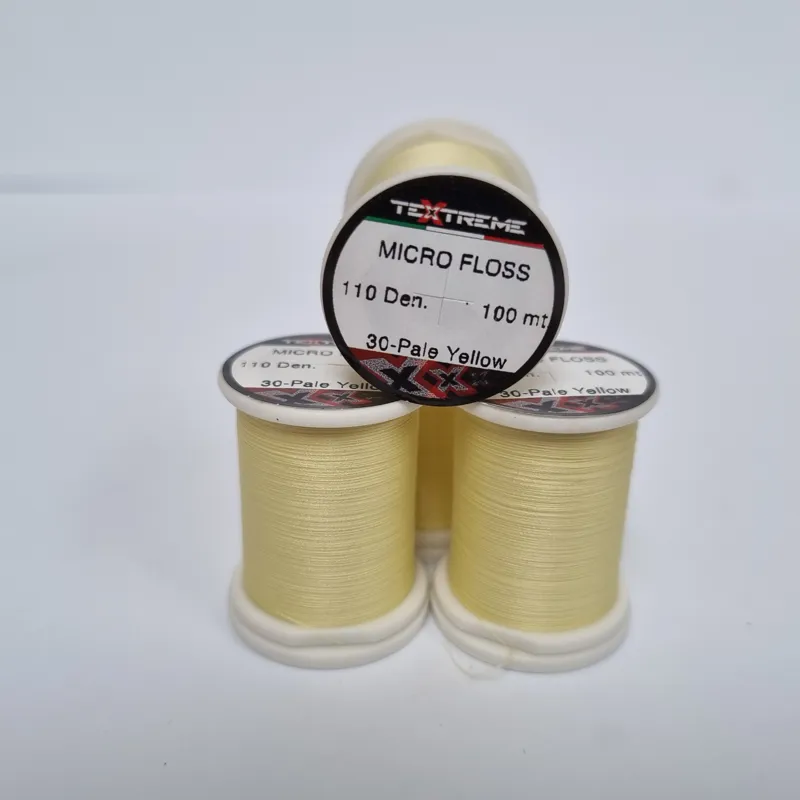 TEXTREME Micro Floss 110 Den in 30-Pale Yellow-1